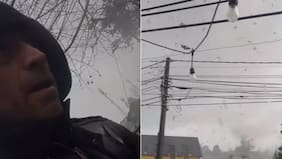 Reconocido actor de Mega enfrentó calvario tras quedar en medio de tornado en Puerto Varas: compartió impactantes registros