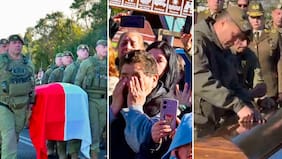 GOPE realizó significativo homenaje: Así fue el funeral del carabinero Marcos Cosme, asesinado durante operativo en Valdivia