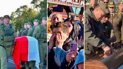GOPE realizó significativo homenaje: Así fue el funeral del carabinero Marcos Cosme, asesinado durante operativo en Valdivia
