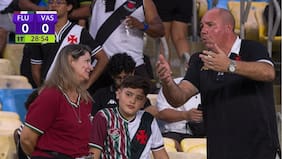La increíble escena de un matrimonio discutiendo en clásico del Maracaná mientras su hijo llevaba una camiseta mitimiti