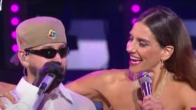 “Díganle a María Luisa Godoy…”: el fail que protagonizó la animadora con el cantante Mora en Viña 2024