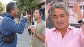 Violento sujeto se acercó más de la cuenta y Repenning se hartó: frase de notero de Tu Día desató furia de ambulante