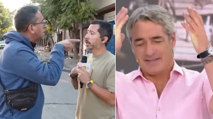 Violento sujeto se acercó más de la cuenta y Repenning se hartó: frase de notero de Tu Día desató furia de ambulante