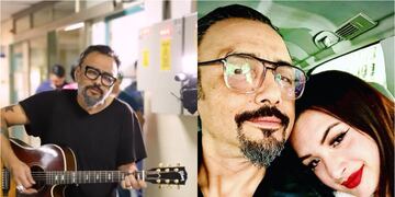 Claudio Valenzuela y su hija