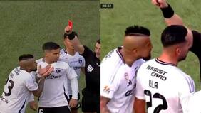 Vidal fue expulsado en derrota de Colo Colo: reacción de Pavez generó ola de críticas