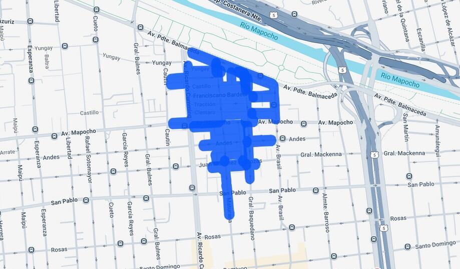 Corte de luz - Santiago