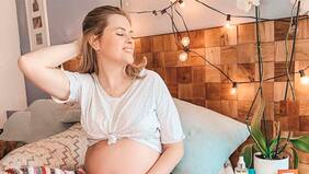 Eli Albasetti: "No es momento de hacer dietas si estás embarazada. Chao. Después, cuando tenga a mi hija, ahí haré dieta, subiré el cerro..."