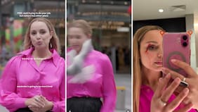 Reportera fue golpeada por una paloma durante transmisión televisiva