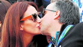 Fernando González lució de lo más corococo con Luciana Aymar en Lima 2019