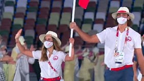 Team Chile se lució con su desfile en la ceremonia inaugural