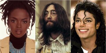 Lauryn Hill / John Lennon (The Beatles) / Michael Jackson.