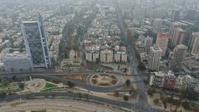 En modo cuarentena: Las fotos de Santiago sin gente