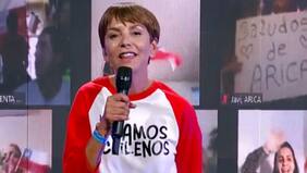 “No tanto saludo. Plata...”: el llamado de atención de Fran García-Huidobro en medio de la campaña televisiva Vamos Chilenos