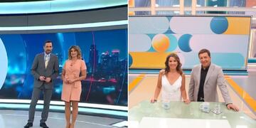 Trabajadores de CHV Noticias y de Contigo en la Mañana se manifestaron por el conflicto en Israel y Gaza.