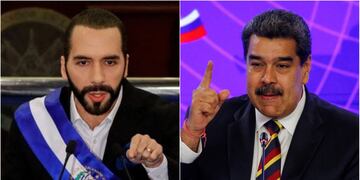 Nayib Bukele / Nicolás Maduro