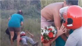 “Casi la manda a casarse con San Pedro”: Hombre finge su muerte para pedirle matrimonio a su novia