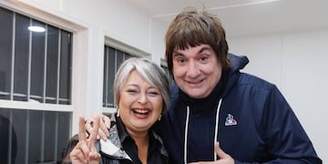 Jeannette Jara y Álvaro Henríquez