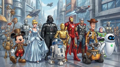 Disney y la compañía detrás de ChatGPT sellan un millonario acuerdo para llevar personajes icónicos a la IA