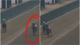 “Tenía que actuar…”: el heroico rescate de un jinete que salvó a un rival que había perdido el control de su caballo