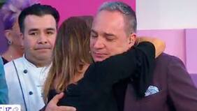 Kathy Salosny se emocionó mucho en la despedida de Luis Jara del matinal