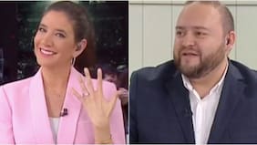 “Me puse nerviosa…”: saludo de compañero por su compromiso de matrimonio descolocó a periodista de Meganoticias