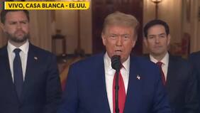 Trump advierte a Irán: “Habrá paz o una tragedia mucho mayor para Irán”