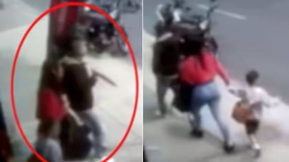 Imágenes fuertes: matan a barbero que trató de defender a una mujer que estaba siendo atacada por un adolescente