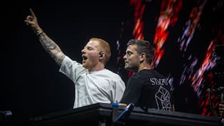 Ed Sheeran y Martin Garrix lanzaron su videoclip que incluye material grabado dentro del Movistar Arena