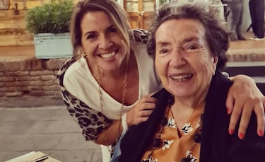 El duelo de Monserrat Alvarez: falleció su madre, Adrianita, a los 93 años