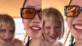 ¡Y lo dijo hasta con picardía! La influencer nacional Fran Chekal le enseñó a la cantante Aurora frase típica chilena