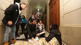 El Hogar de Cristo se cuadró con Kel Calderón