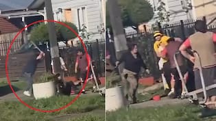 Imágenes fuertes: detallan brutal pelea de vecinos que generó intervención de familiares y que terminó con herido grave