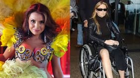 Tras su debut en página nopor: pillaron a Camila Polizzi en silla de rueda en aeropuerto