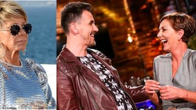 Fran García-Huidobro a Sergio Lagos: "Es el mejor, el más guapo, el mejor compañero". Raquel Argandoña: "¡Ahora! Y antes no se podían ver...”