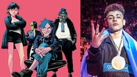 Gorillaz invitó al rapero Trueno al escenario en Argentina: Damon Albarn quedó sorprendido con el freestyler