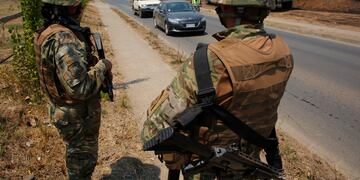 Militares toman control en Araucania
