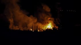 Avión de carga ucraniano se estrelló en Grecia con ocho tripulantes a bordo