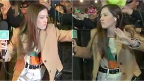 “Nace una estrella”: periodista de Mega sacó aplausos en redes por su prendida cobertura del Año Nuevo en Valparaíso