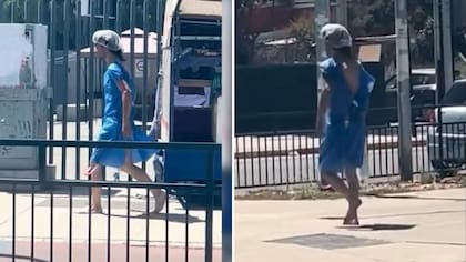 ¡Con sonda en mano!: Viralizan video de paciente “fugado” del Hospital El Carmen