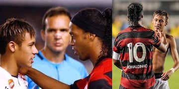 Ronaldinho Neymar.