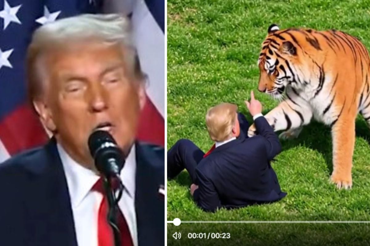 “Demente”, “enfermizo”, “repugnante”: Donald Trump desata repudio por “parodiar” brutal muerte de joven