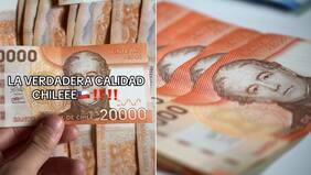 Alerta por billetes falsos que promocionan en TikTok: Cómo reconocer las réplicas ilegales