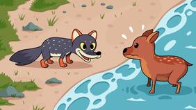 “Es bien rara”: la historia del zorro chilote que quiso comerse a un pudú