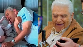 "Es un premio, que no todos llegan a ser bisabuelos... A mi bisnieta le canto y me mira, me ve, me busca con los ojos", relata Don Francisco