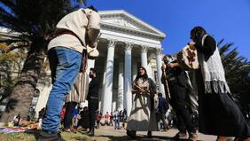 Ceremonia ancestral marcó el primer mes de la Convención Constitucional