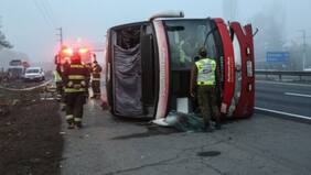 Tras fatal accidente: piden “ugencia” para proyecto de ley que limita circulación de buses de dos pisos