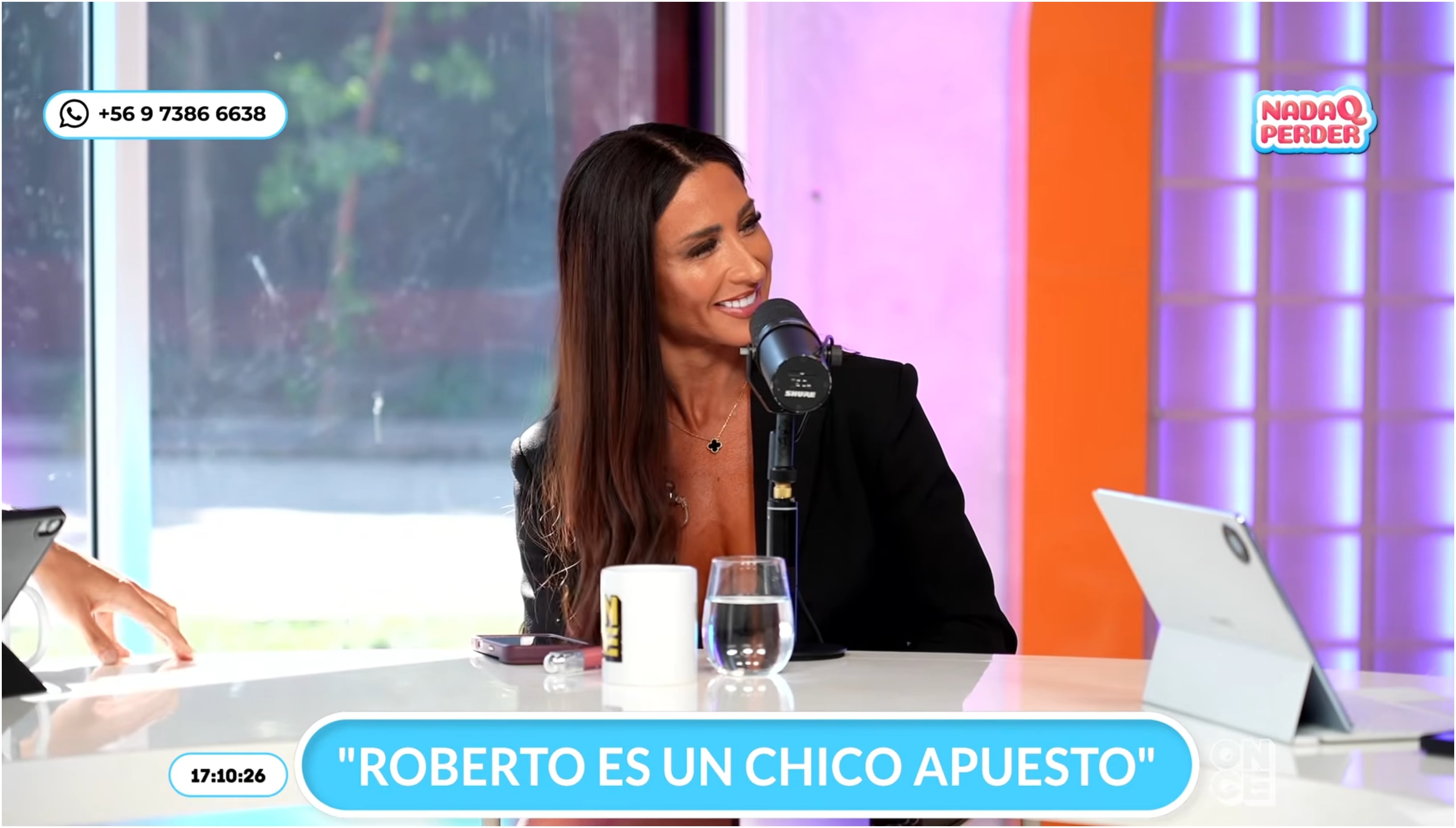 Nicole Moreno no se echó para atrás con sus palabras.