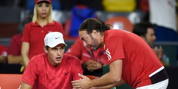 Nicolás Jarry y Nicolás Massú