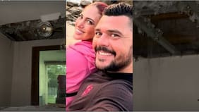 Casa de Juan Pedro Verdier y Karen Paola se vio afectada por la tormenta: parte del techo cedió