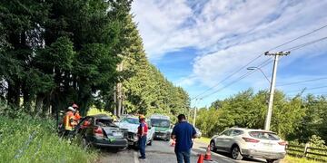 accidente de tránsito Villarrica Conaf